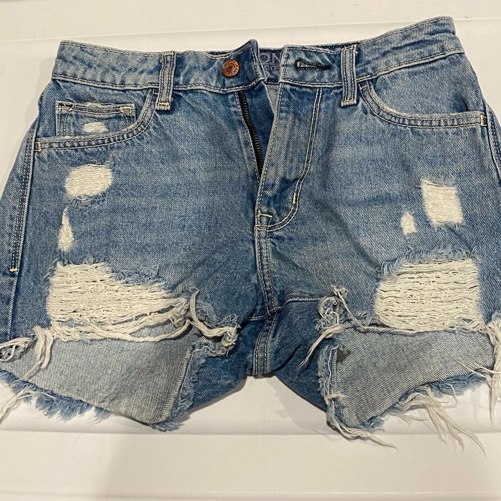 Arizona Jean Company High Rise Jean Shorts